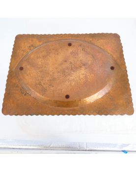 Oriental Copper Rectangular Tray