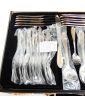 ROYAL BESTECKE Silver Metal Cutlery Set in its Case