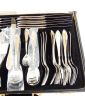 ROYAL BESTECKE Silver Metal Cutlery Set in its Case