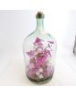 Dame Jeanne 15 Litres avec Fleurs Artificielle à l’Intérieur