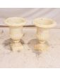 Paire de Vases Médicis Blancs