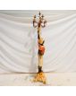 Large Polychrome Torch Subject with 10 Lamps