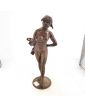 Bronze Columbine Subject Signed E. H. ALLOUARD