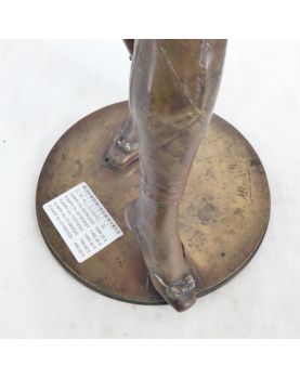 Bronze Columbine Subject Signed E. H. ALLOUARD