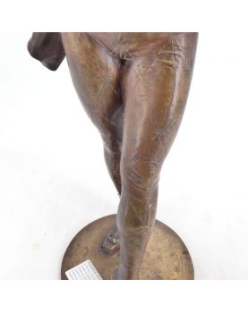 Bronze Columbine Subject Signed E. H. ALLOUARD