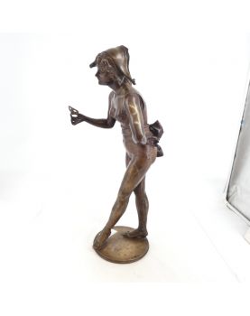 Bronze Columbine Subject Signed E. H. ALLOUARD
