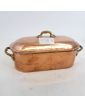 Small Tinned Copper Fish Pot