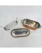 Small Tinned Copper Fish Pot