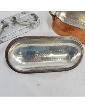 Small Tinned Copper Fish Pot