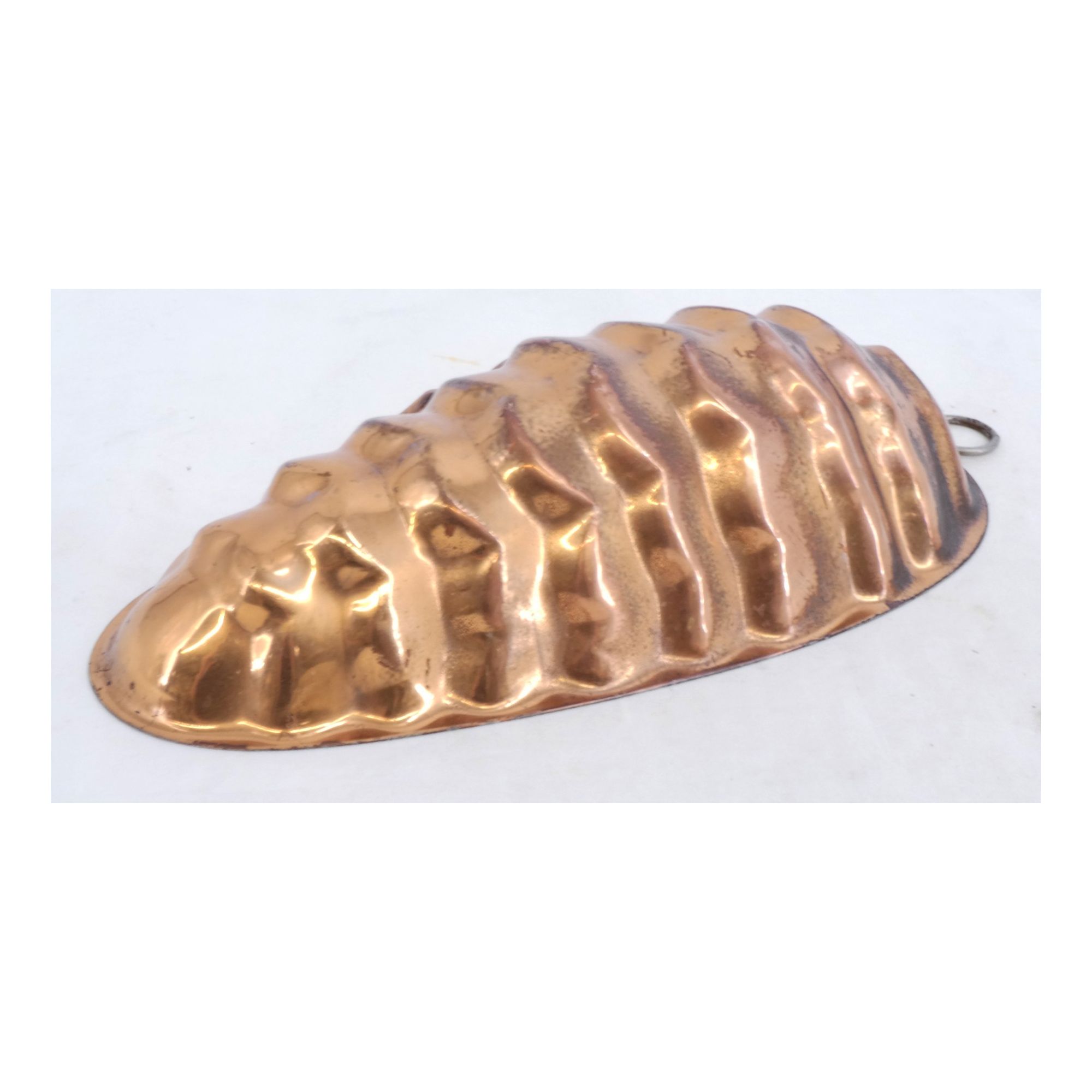 Small Pine Cone Chocolate Mold in Copper Wagner West Germany Small Pine Cone Chocolate Mold in Copper Wagner West Germany