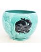 Orchies Earthenware Planter with Dragon Decor