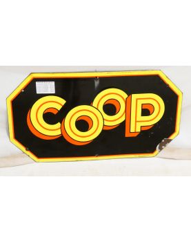 Plaque Émaillé Coop