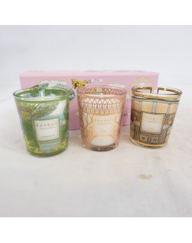 Trio de Bougie Capitales BAOBAB Dans son Coffret