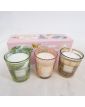 Trio de Bougie Capitales BAOBAB Dans son Coffret