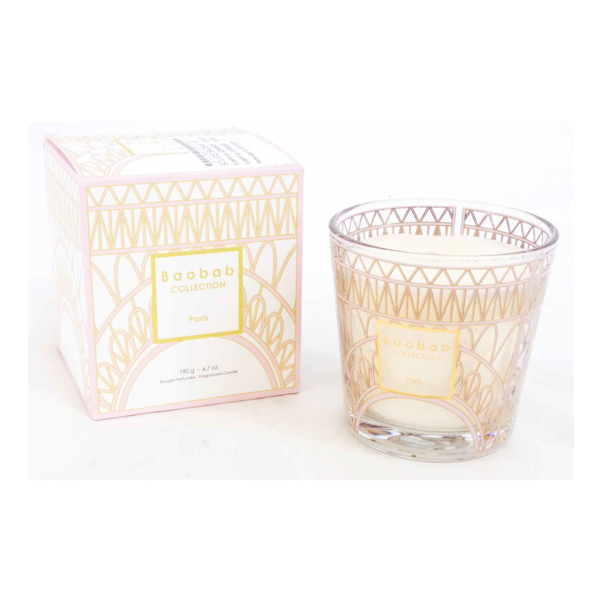 Bougie BAOBAB Collection Paris 190 Grammes Bougie BAOBAB Collection Paris 190 Grammes