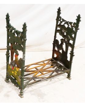 Porte Buche en Fonte de Fer