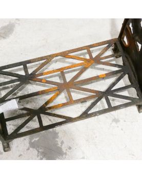 Porte Buche en Fonte de Fer