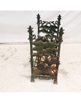 Cast Iron Log Holder