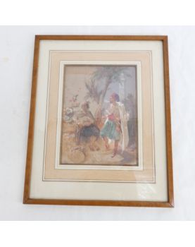 Small Orientalist Watercolor