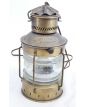 Ancien Fanal Marin en Cuivre et Laiton / Lampe de Marine Ankerli