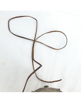 Ancien Fanal Marin en Cuivre et Laiton / Lampe de Marine Ankerli