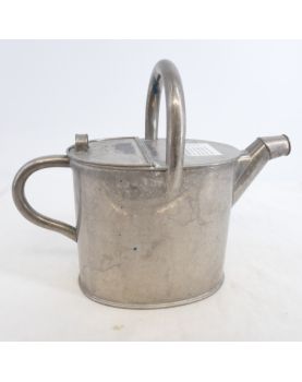 Small stainless steel watering can