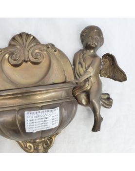 Modern Bronze Holy Water Font