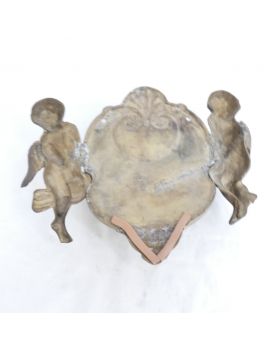 Modern Bronze Holy Water Font