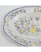 Grand Plat Ovale en Faïence