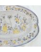 Grand Plat Ovale en Faïence
