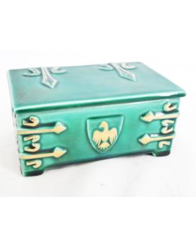 Small Green Ceramic Box