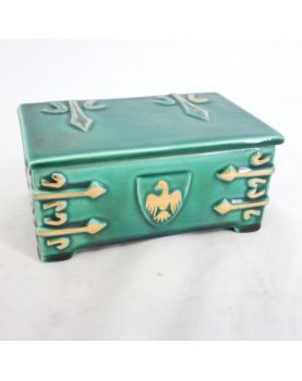 Small Green Ceramic Box