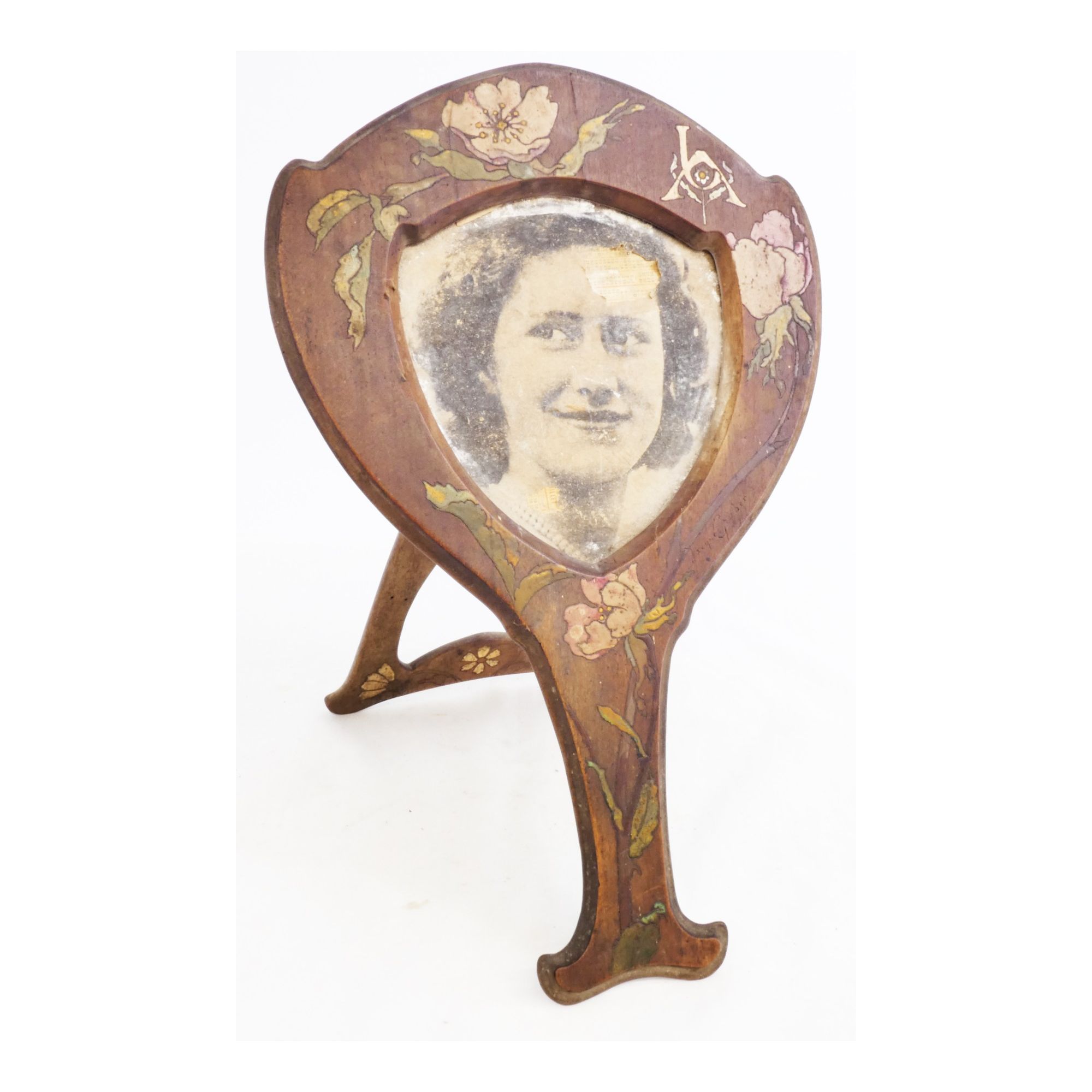 Ossature de Miroir Art-Nouveau Ossature de Miroir Art-Nouveau