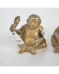 Lot of 3 Miniature Bronze Buddhas