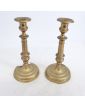 Paire de Bougeoirs en Bronze