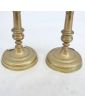 Paire de Bougeoirs en Bronze
