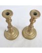 Paire de Bougeoirs en Bronze