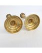 Paire de Bougeoirs en Bronze