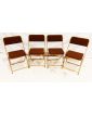 Set of 4 LAFUMA Vintage Folding Chairs