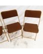 Série de 4 Chaises Pliantes LAFUMA Vintage