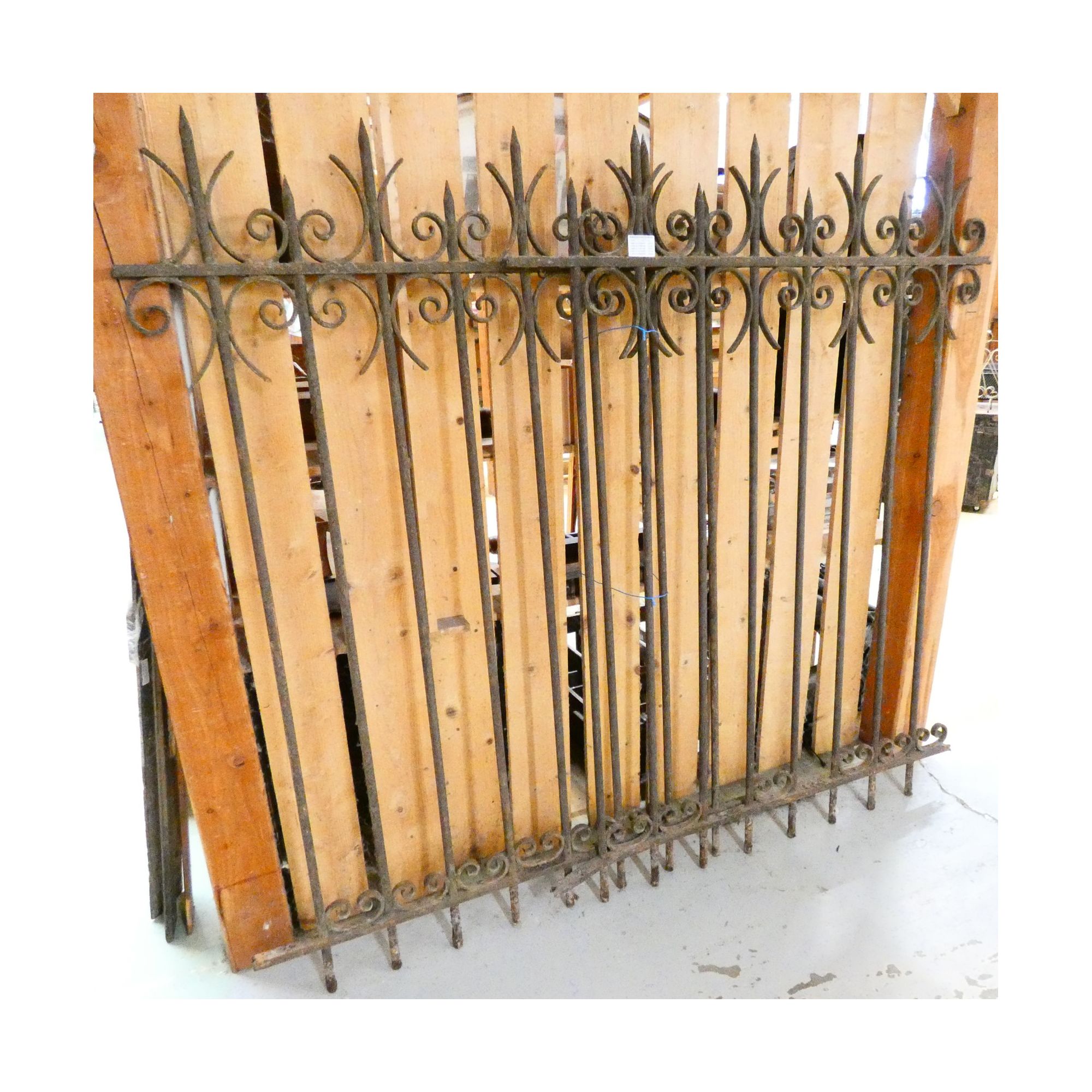 Paire de Grille en Fer Forgé Paire de Grille en Fer Forgé