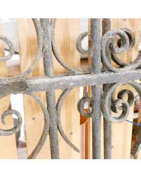 Paire de Grille en Fer Forgé