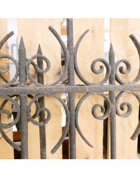 Paire de Grille en Fer Forgé