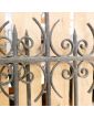 Paire de Grille en Fer Forgé
