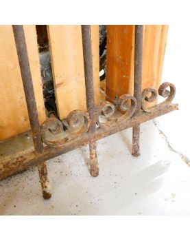 Paire de Grille en Fer Forgé