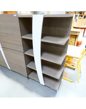 Room for Modern Eating White and Grey Wood