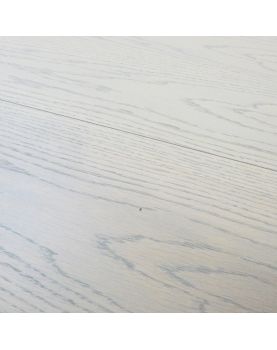 Salle à Manger Moderne Blanc et Bois Gris