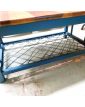 Table Basse Pieds Bleus