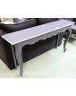 Console Patiné Grise