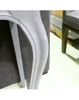 Console Patiné Grise